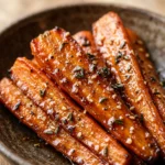 Sweet and Savory Glazed Carrots