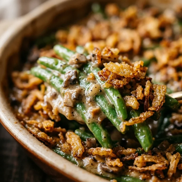 Vegan Green Bean Casserole